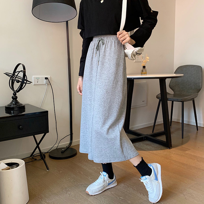 Chân Váy Dài Xẻ Tà Form Rộng Thời Trang Cho Nữ | BigBuy360 - bigbuy360.vn