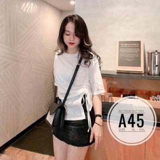 60-90kg bigsize áo thun rút dây a45