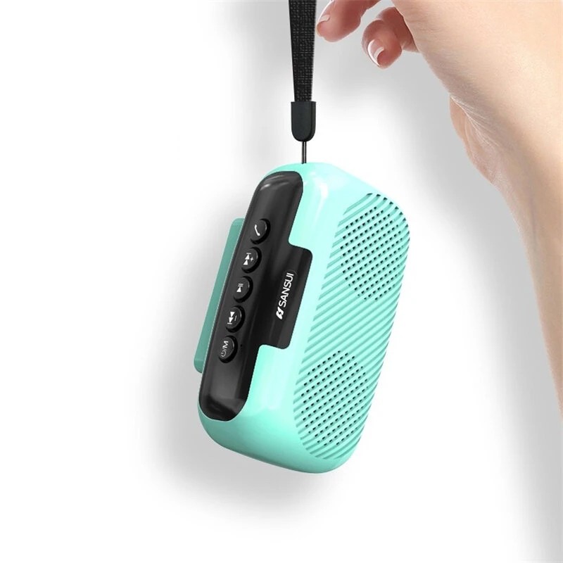 Loa bluetooth siêu bền Sansui V63 hát liên tục lên đến 10h - hàng nội địa (Màu ngẫu nhiên)