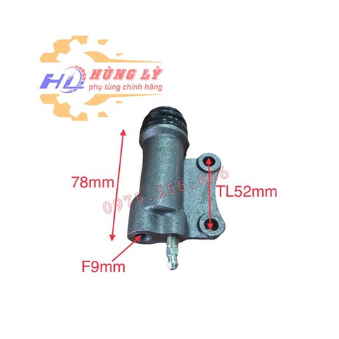 Tổng côn dưới 130/212 phi 10 phụ tùng ô tô phụ tùng Hùng Lỳ