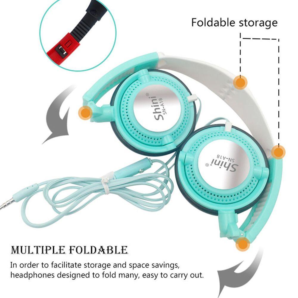 Tai Nghe Chụp Tai Jack 3.5mm Âm Thanh Siêu Trầm Có Thể Điều Chỉnh Chất Lượng Cao TAYLOR1