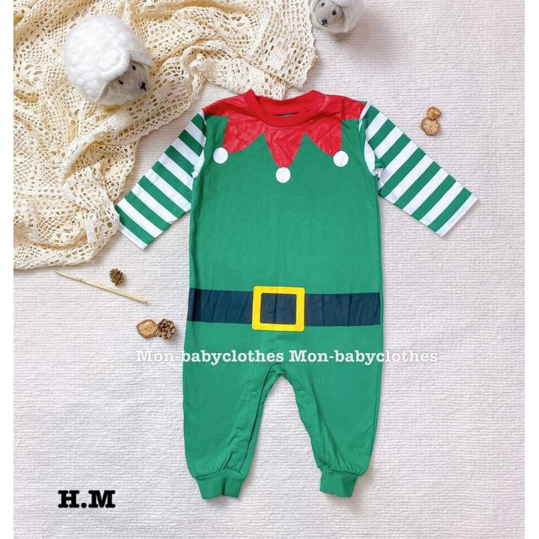 BODY SLEEPSUIT COTTON H&M SIZE NB-9M