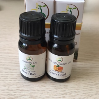 Combo 2 lọ tinh dầu nguyên chất cam+nhài chỉ 50k