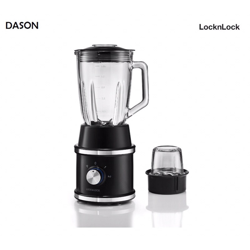 EJM376BLK - Máy xanh sinh tố Lock&Lock High Speed Blender 220-240V, 50/60Hz, 600W - Màu đen