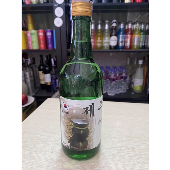 [Chính hãng] Soju Trái Cây Jeju  Hàn quốc 360ml