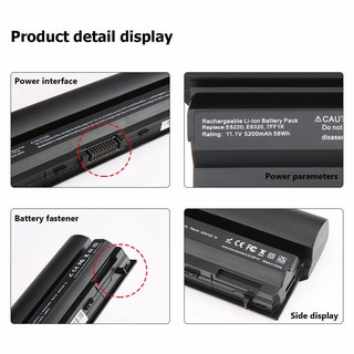 Pin laptop Dell Latitude E6320 E6230 E6220 E6330 E6430s E6120 E6430 E5520 E6520 E5530 E6530 E6440