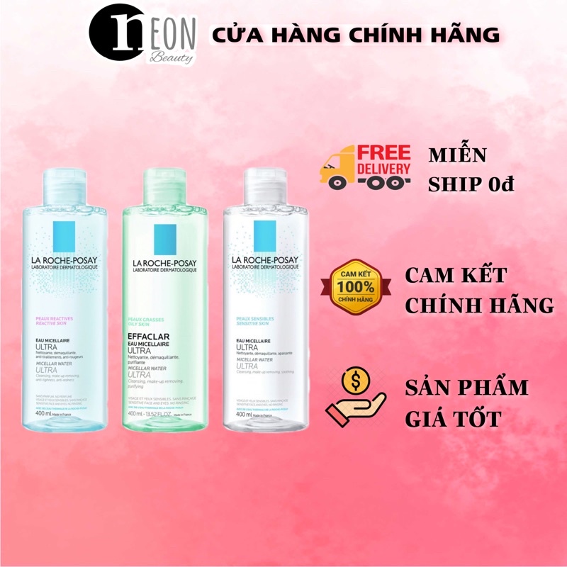 Nước tẩy trang LAROCHE-POSAY Micellar Water Ultra 400ml