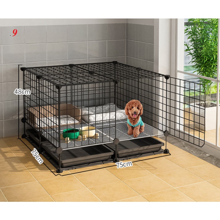 Giá sỉ Tấm ghép lưới sắt quây chuồng thú cưng