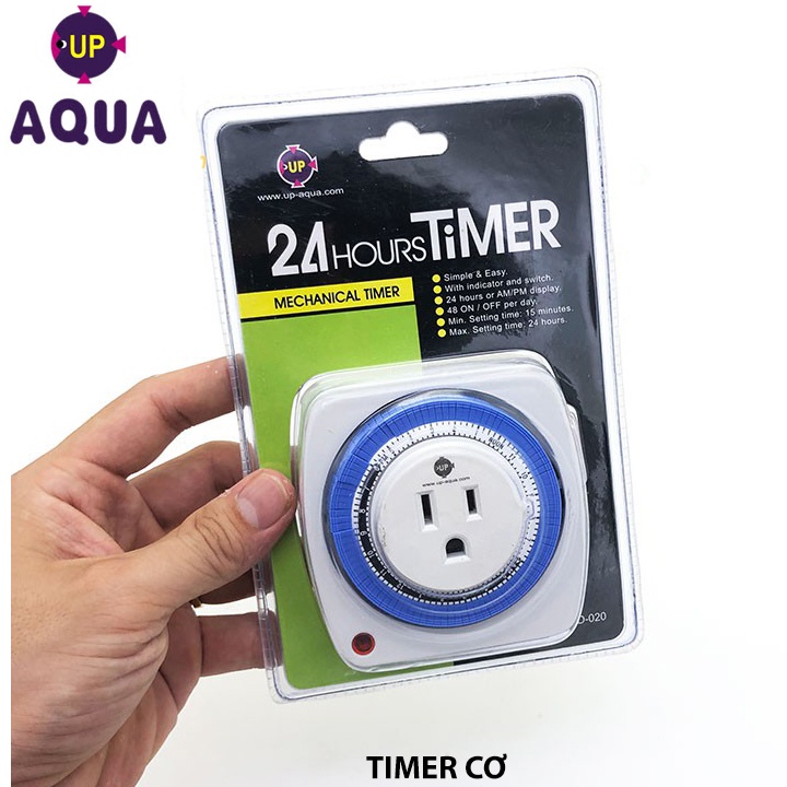 Thiết bị hẹn giờ cơ, timer cơ Up-aqua D-020