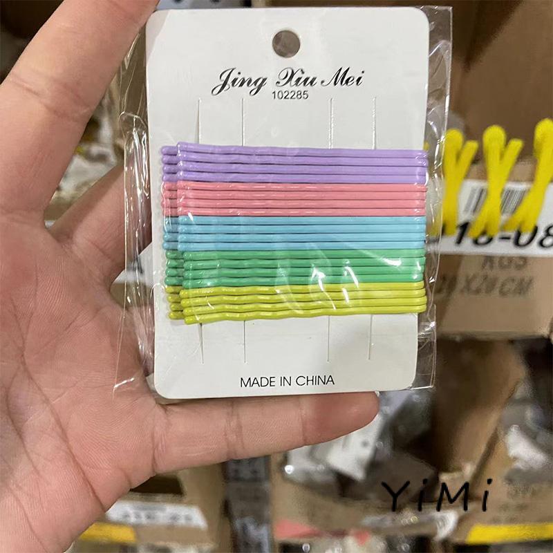 Kẹp Tóc Thời Trang Chống Trượt Màu Kẹo Cho Nữ