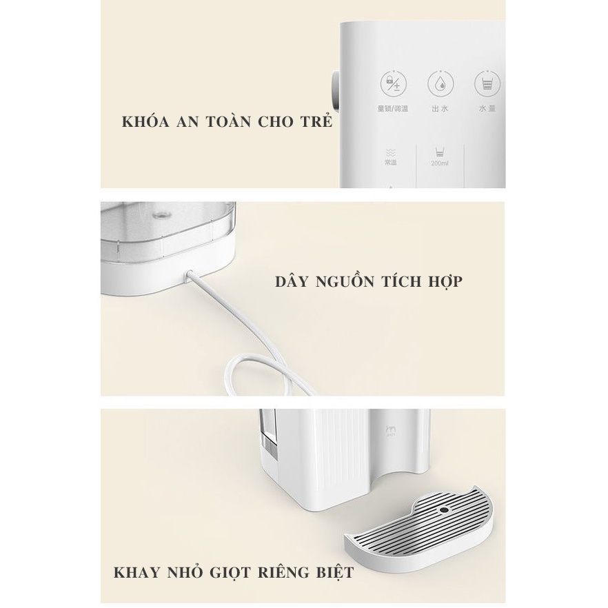 BÌNH THỦY ĐUN NƯỚC NÓNG XIAOMI JMEY T2 TIỆN DỤNG GIA ĐÌNH- MÁY ĐUN NƯỚC NÓNG  THÔNG MINH CHÍNH HÃNG- BÌNH THỦY ĐIỆN JMEY