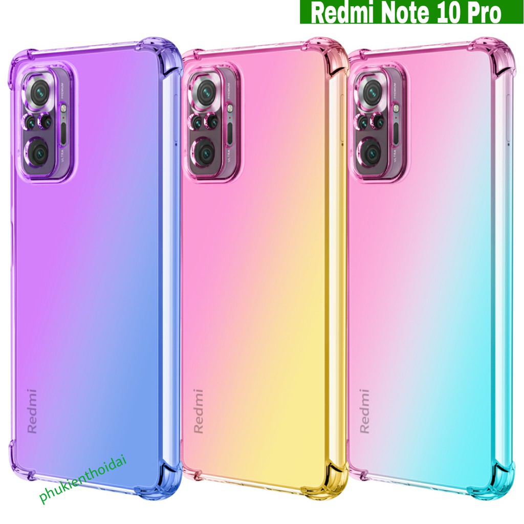 Ốp lưng Redmi Note 8 Pro / Note 10 Pro dẻo TPU đa sắc thời trang cao cấp