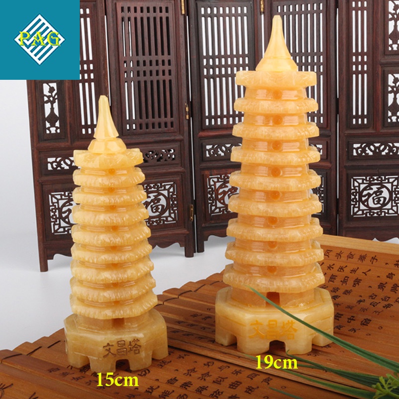 THÁP VĂN XƯƠNG 9 TẦNG NGỌC HOÀNG LONG 19 cm