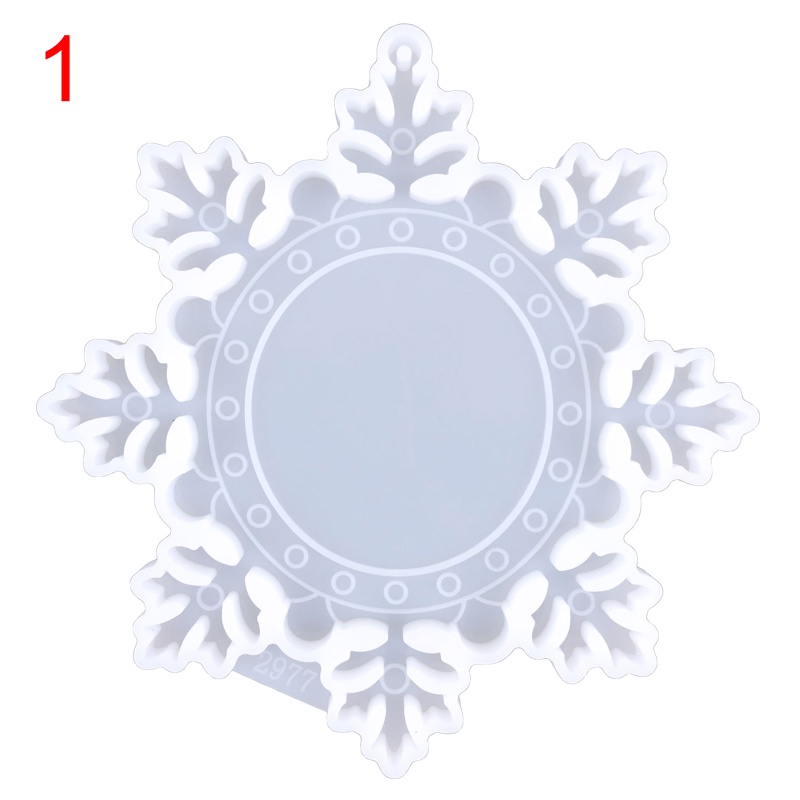 Khuôn Silicone Hình Bông Tuyết Dùng Làm Trang Sức Diy