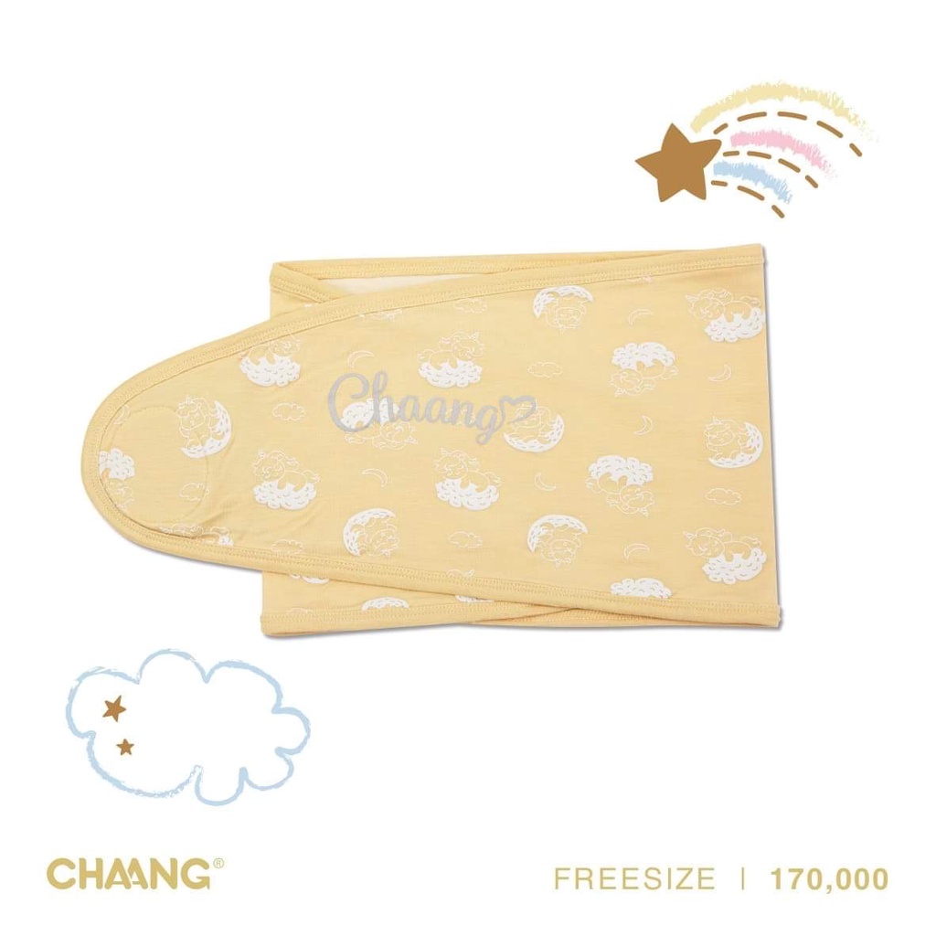 Chaang quấn kén cotton Hugme pony dino cho bé sơ sinh