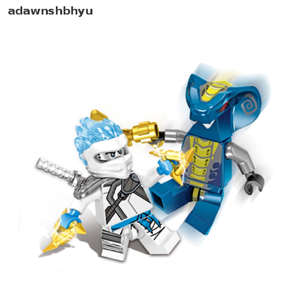 Bộ 24 Mô Hình Nhân Vật Ninjago Kai Jay Sensei Wu Master