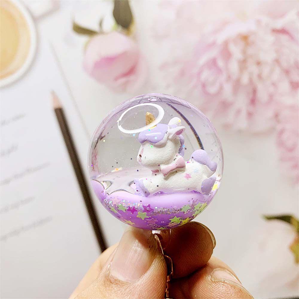 Móc Khóa Hình Kỳ Lân Bằng Acrylic Xinh Xắn