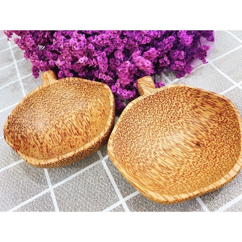 CHÉN GỖ DỪA ĐỰNG NƯỚC CHẤM