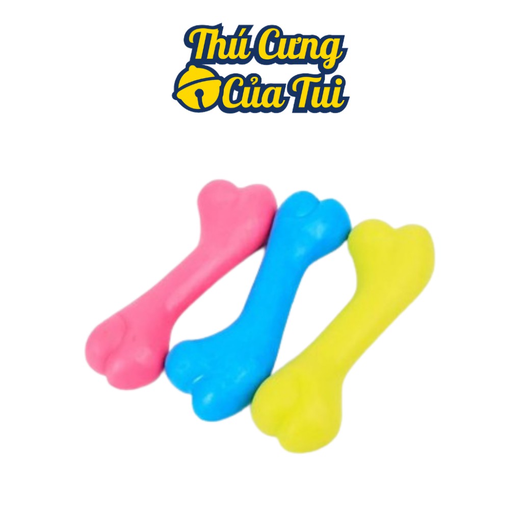 Đồ Chơi Xương Cao Su Cho Chó Tập Nhai Gặm - Thú Cưng Của Tui