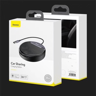 Bộ sạc nhiều cổng USB trên ô tô + cáp sạc ba đầu