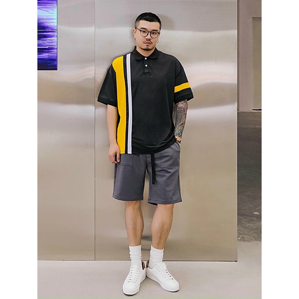 Áo Polo Nam, Áo Phông Ngắn Tay Có Cổ Phối Sọc Phong Cách Thời Thượng Chất Vải Cá Sấu Cao Cấp - AC114 - Azila | BigBuy360 - bigbuy360.vn