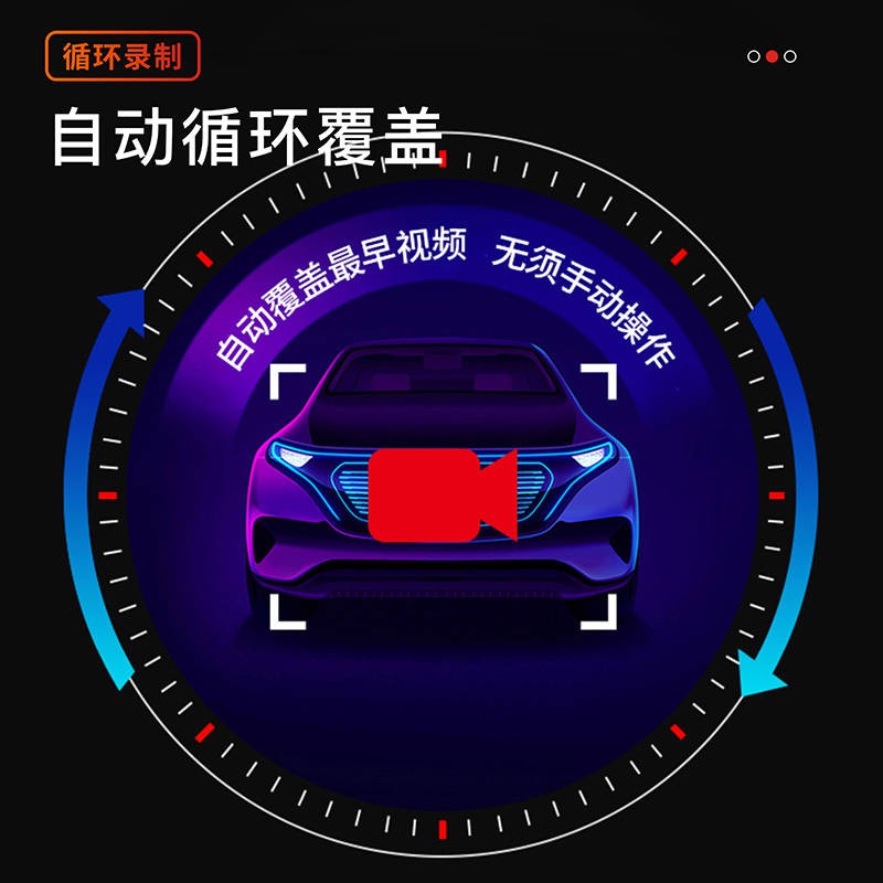 Tinh tế 1080p Ultra HD, Ghi âm lái xe, Tầm nhìn ban đêm, Ảnh đôi đơn, 360 độ, Toàn cảnh, Đảo ngược, Hình ảnh, Chó điện t | BigBuy360 - bigbuy360.vn