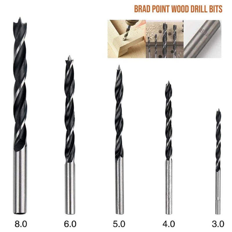 Set 30 Mũi Khoan Xoắn Tốc Độ Cao Đa Năng Kèm Hộp Đựng 25mm / 0.98inch Bằng Thép / Gỗ / Kim Loại Cứng