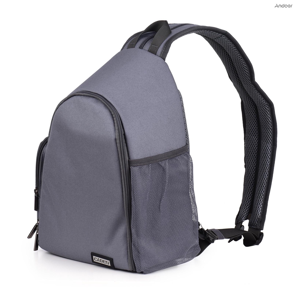 ✧ CWATCUN D17 Photography Camera Bag Backpack Double/ Single-shoulder Water-resistant DIY Customized Inner Design for DSLR/SLR Mirrorless Cameras Lenses