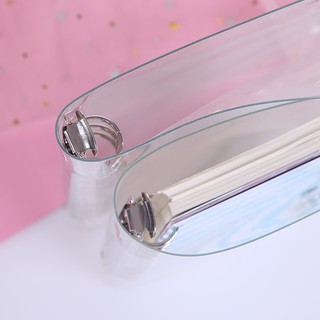 Bìa sổ còng plastic trong A5/A6/A7