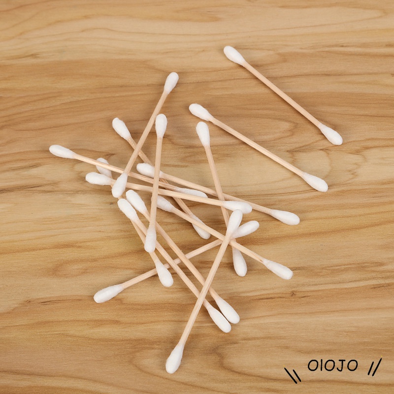 Set 30 / 100 Tăm Bông Hai Đầu Vệ Sinh Tai