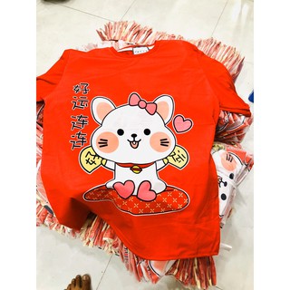 Áo thun cotton mẫu xuân 2020