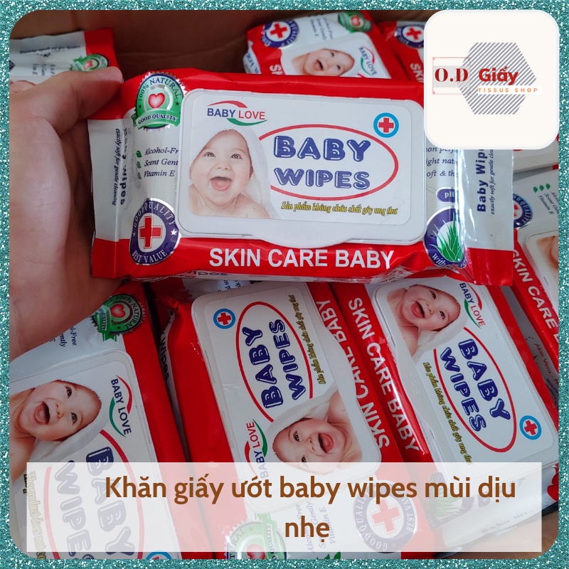 Hoả tốc (combo 20 gói) Khăn ướt Baby Wipes + tặng 1 gói (HCM)