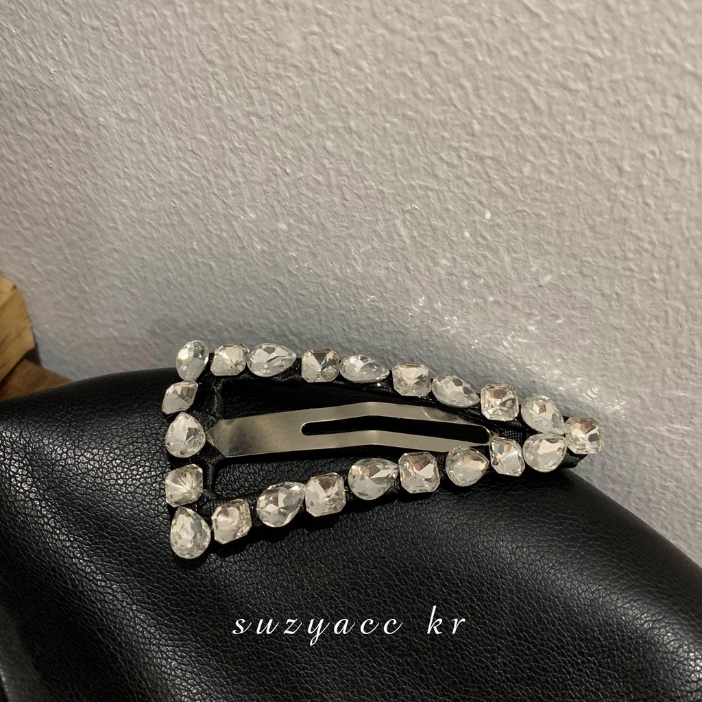 Kẹp Tóc Đính Đá Phong Cách Thời Trang 2022