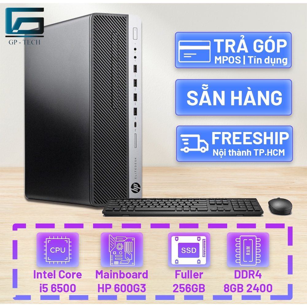 Máy tính đồng bộ HP ProDesk 600 G3 SFF G4560 8GB RAM 256GB