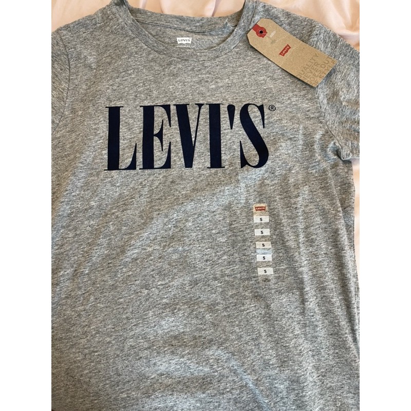 ÁO NỮ LEVIS MÀU XÁM size S CHÍNH HÃNG