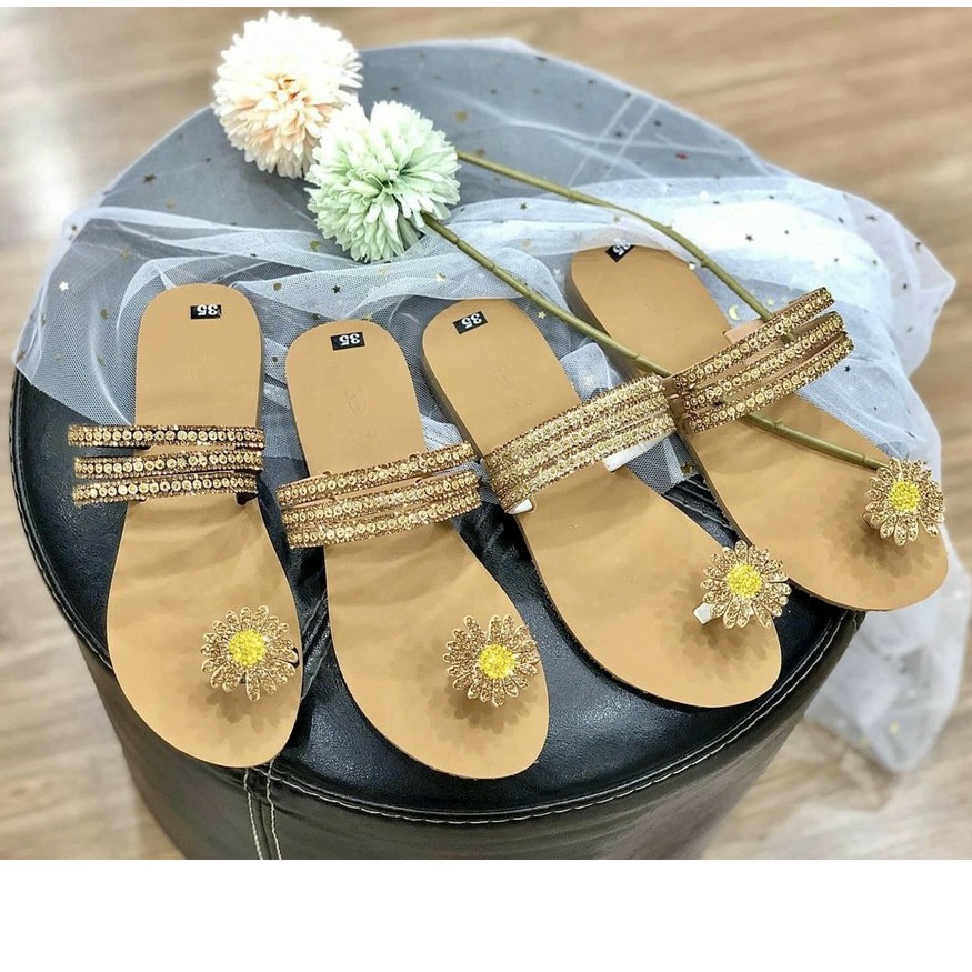 Dép Kẹp Xỏ ngón Hoa Cúc B030