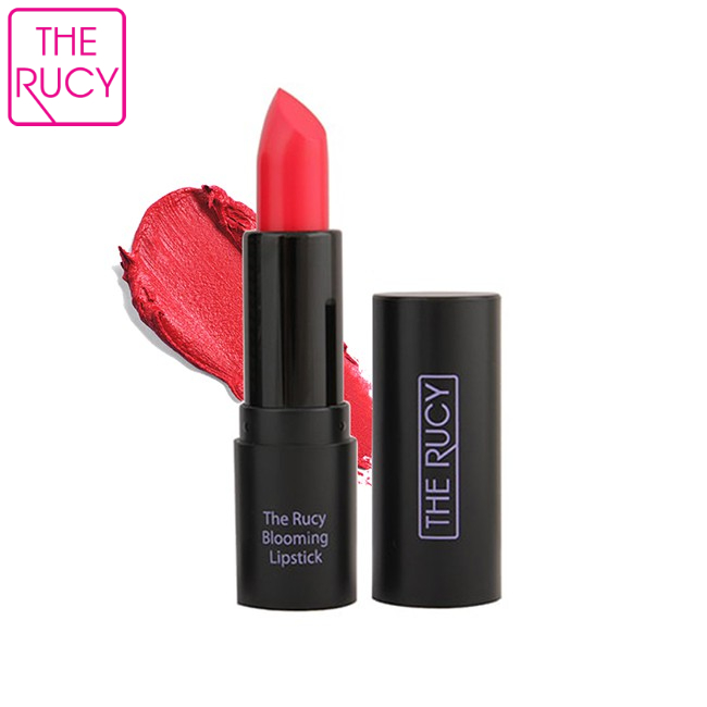 Son Matte bền màu The Rucy Blooming Lipstick 3.5g màu 3 Strawberry Pink