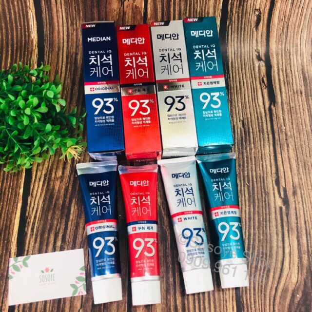 Kem đánh răng Median 93 Hàn Quốc