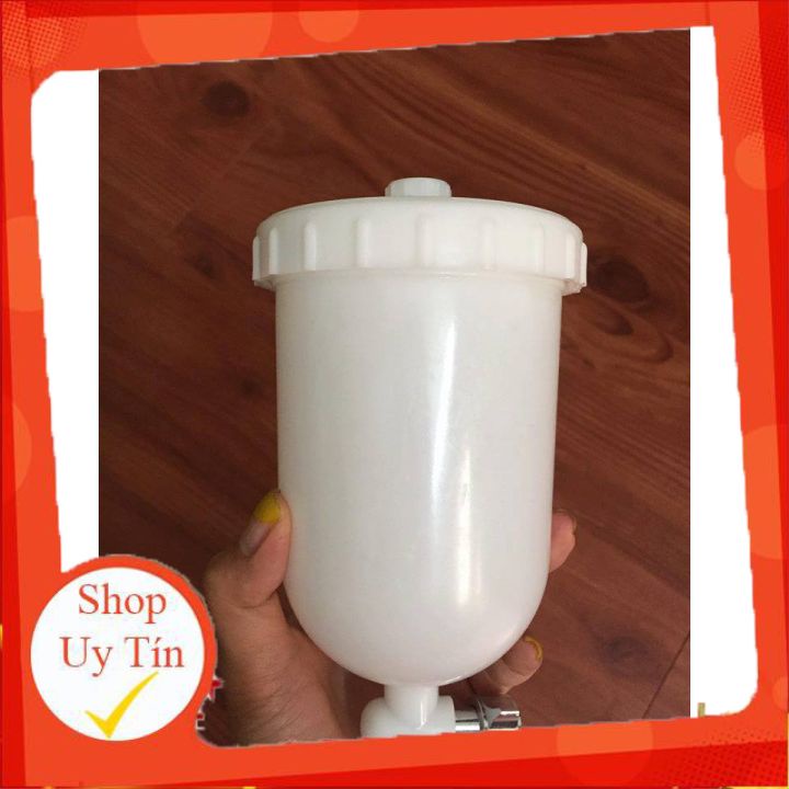 Cốc Nhựa Đựng Sơn ♥️  ♥️ Dung Tích 400ml Dùng Cho Các Loại Súng Bình Bên, Loại Dày