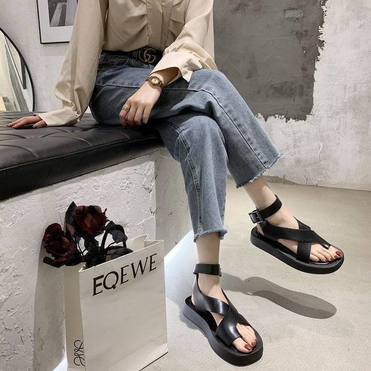 Xăng đan Đế Dày Thời Trang Hè Hàng Mới Dành Cho Nữ 2022