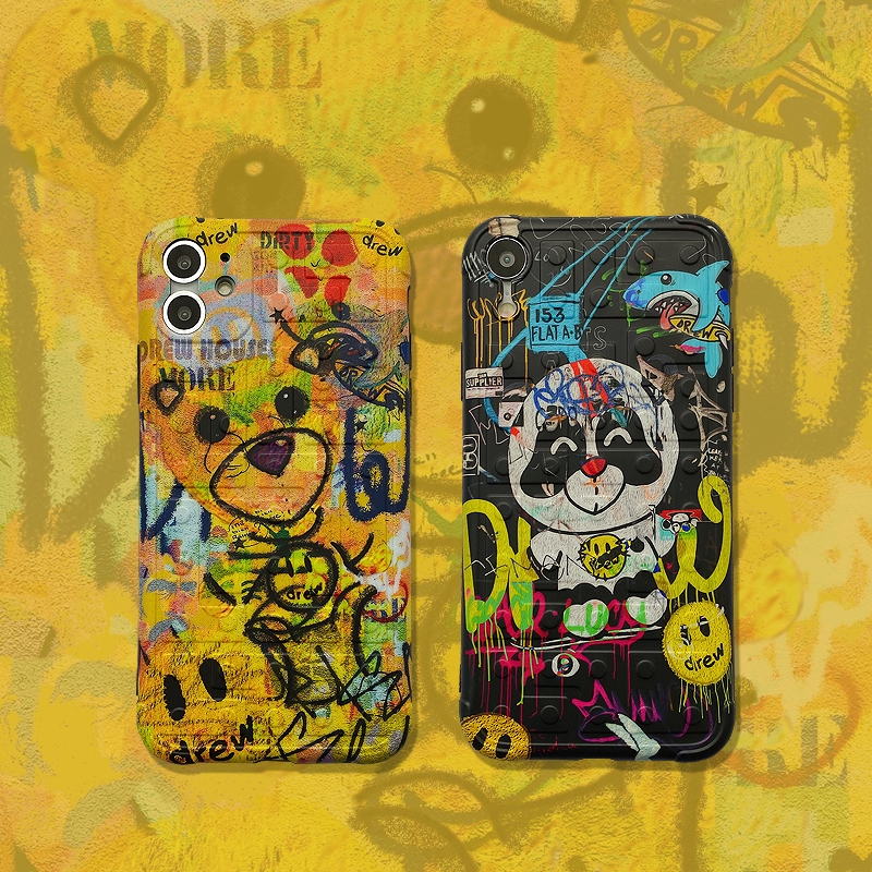 iPhone 12 Pro max Ốp điện thoại mềm in họa tiết graffiti dành cho iPhone 6/7/8 Plus / X / XS / XR / XS MAX / 11/11 PRO / 11 Pro MAX / SE2