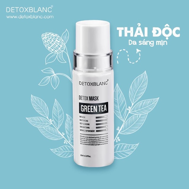 Mặt nạ thải độc sủi bọt detox bland