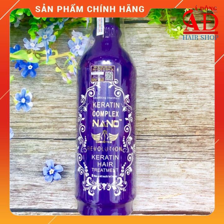 [Chính hãng] [Siêu rẻ] Keratin Nano Complex phục hồi kẹp thẳng chính hãng mẫu mới nhất 2020 1000ml