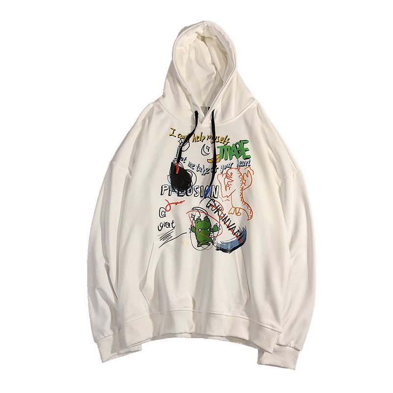 Áo hoodie IFNICEFUTURE có nón dài tay thời trang dành cho nam