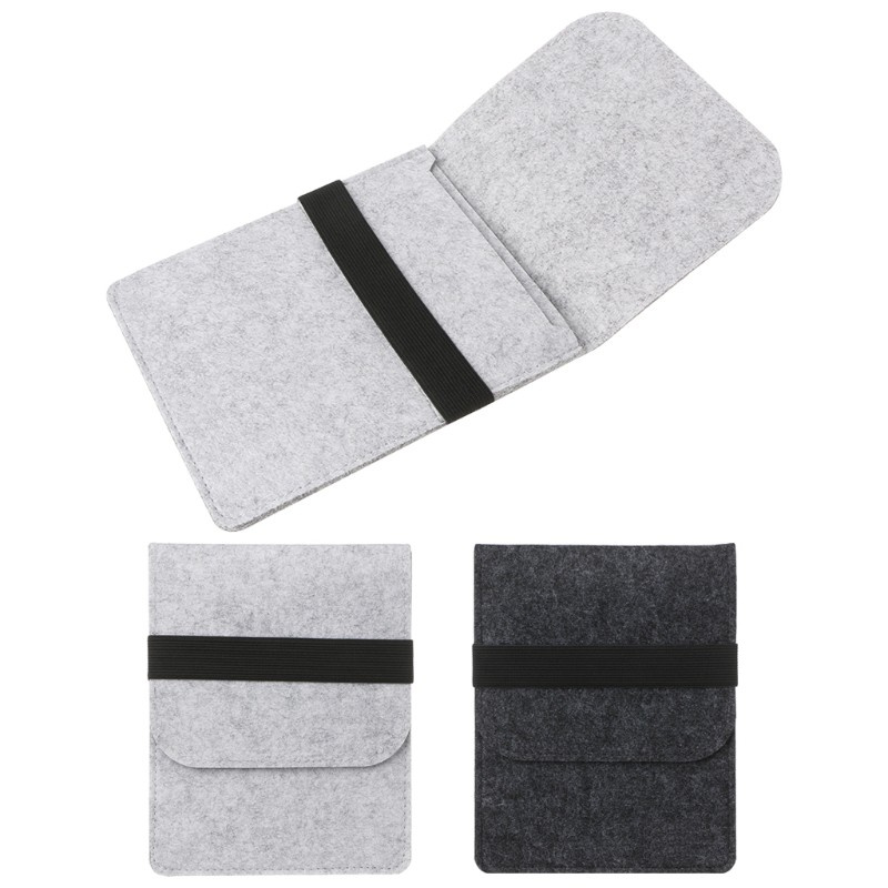 Túi Đựng Máy Tính Bảng Bằng Vải Nỉ Mỏng Cho Amazon Kindle Paperwhite 1 / 2 / 3 Voyage 6 &quot;