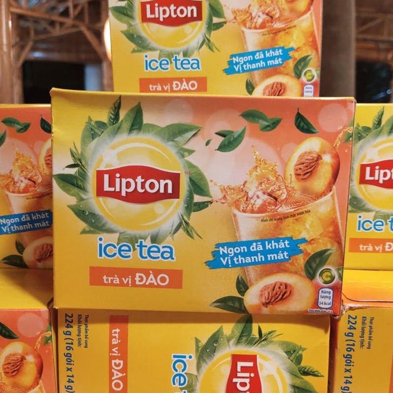 Lipton Đào Chanh hòa tan_224g