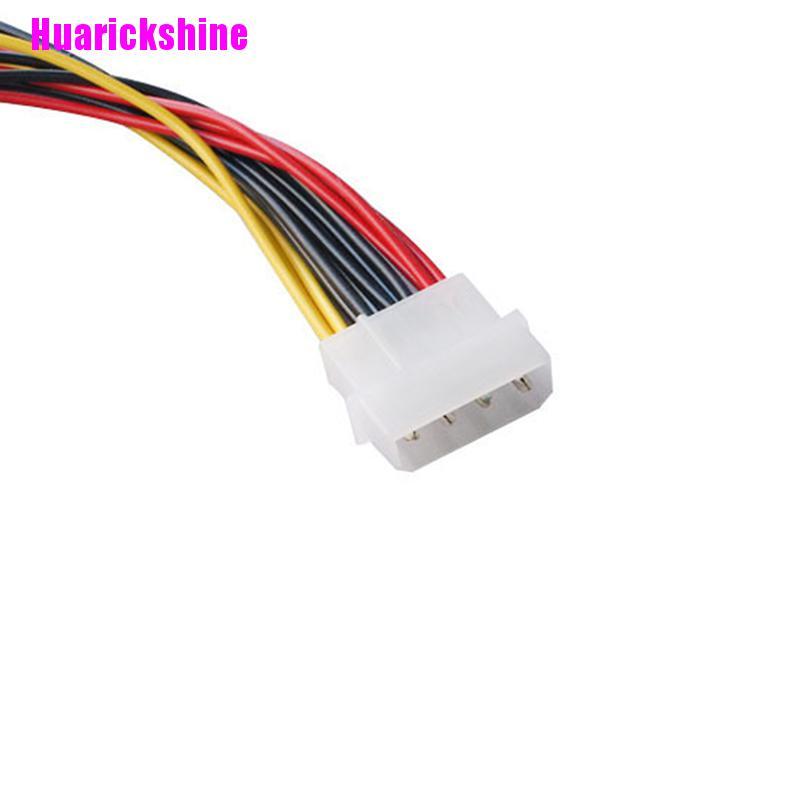 Dây Cáp Nối Dài Chuyển Đổi Nguồn Điện 4 Pin Ide Molex Sang 3 Serial Ata Sata