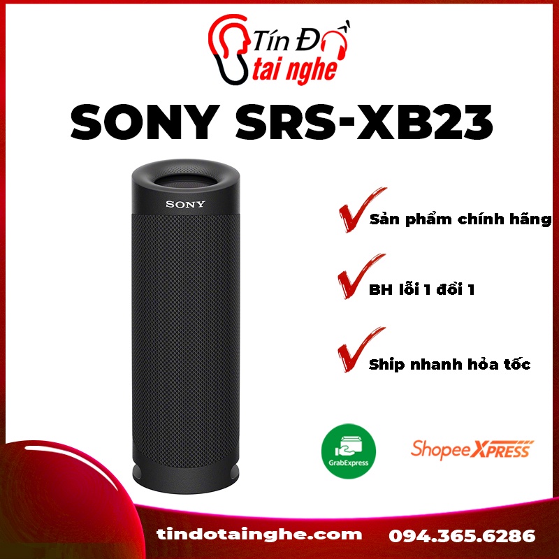 Loa Bluetooth Extra Bass Sony SRS-XB23 chính hãng sony I Hàng new 100%