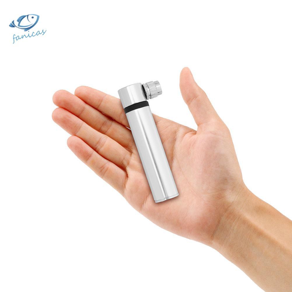 Dụng Cụ Bơm Bánh Xe Đạp Mini Cầm Tay Làm Từ Hợp Kim Nhôm