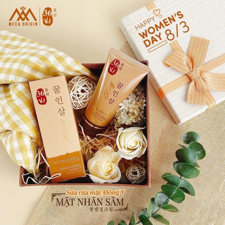 Sữa rửa mặt mật nhân sâm thiên nhiên Meea Organic chính hãng, sạch da sâu, ngừa mụn, trắng sáng da, dưỡng da chuyên sâu | BigBuy360 - bigbuy360.vn